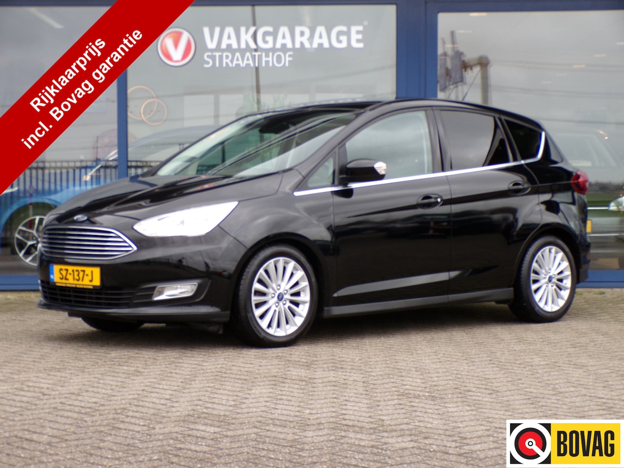 Ford C-Max - 1.0 Trend 1.0 Trend, Navigatie / Climate control / Cruise control / Parkeersensoren / 17' LMV - AutoWereld.nl