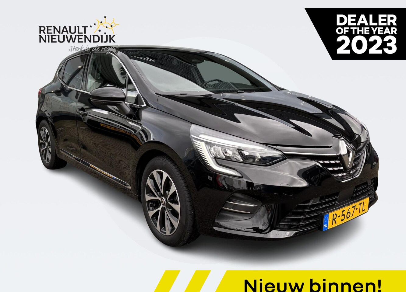 Renault Clio - 1.6 E-Tech Hybrid 145 Techno AUTOMAAT / NAVIGATIE incl. APPLE & ANDROID CARPLAY / CLIMATE - AutoWereld.nl