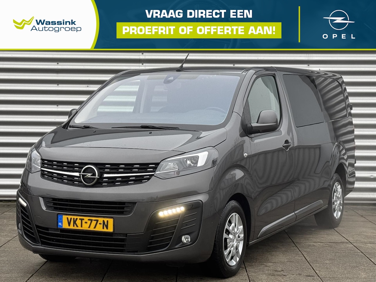 Opel Vivaro - Dubbel Cabine 2.0 Diesel 122pk L3H1 5-zits 8-Traps Automaat | Navigatie | Camera | Trekhaa - AutoWereld.nl