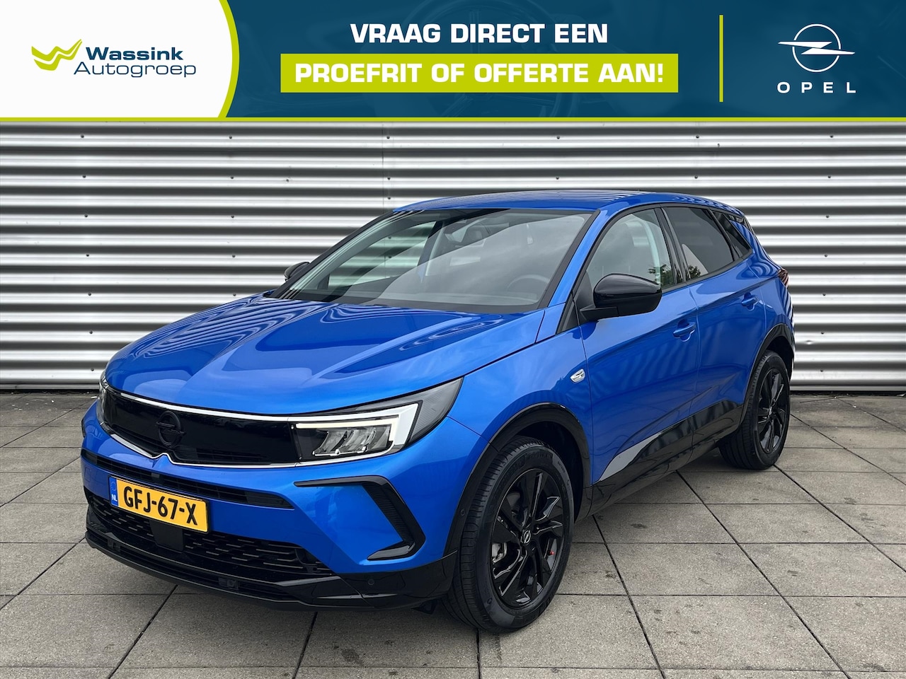 Opel Grandland - 1.2 Turbo 130pk Automaat GS Navigatie/Climate Control - AutoWereld.nl