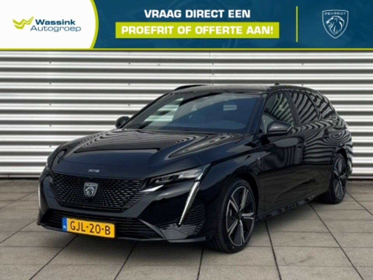 Peugeot 308 SW - 1.6 HYbrid 180pk e-EAT8 GT | Navigatie | 360 Vision & Drive Assist Plus Pack - AutoWereld.nl