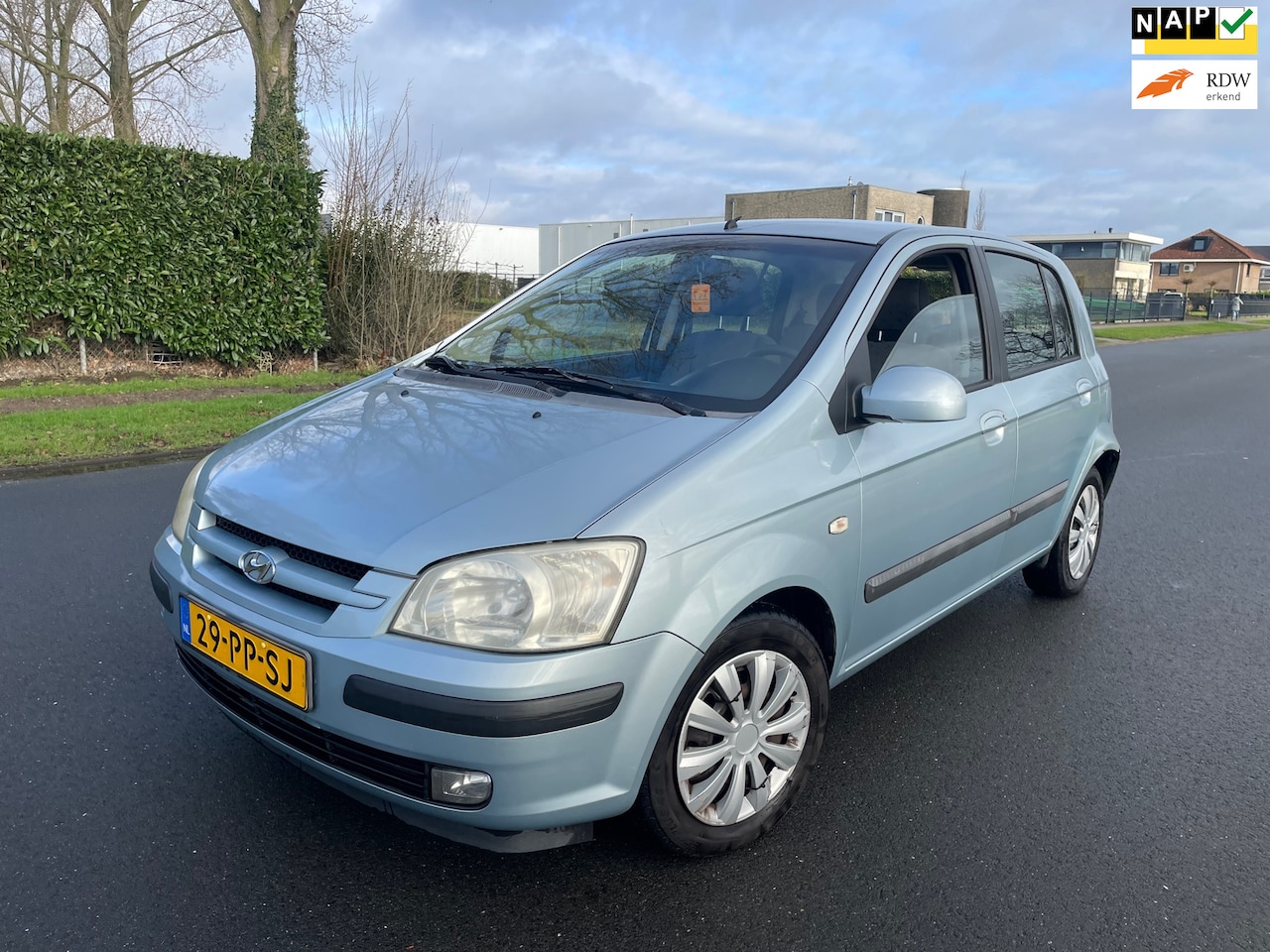 Hyundai Getz - 1.6i-16V GLS NAP/AIRCO/APK 1-2026 - AutoWereld.nl