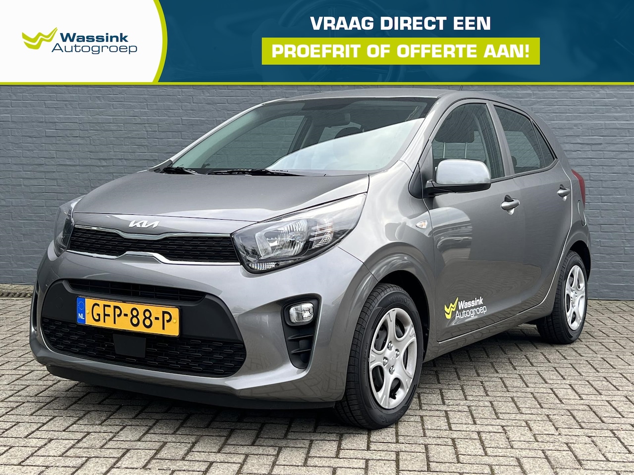 Kia Picanto - 1.0 DPi 67pk 5-zits ComfortLine - AutoWereld.nl