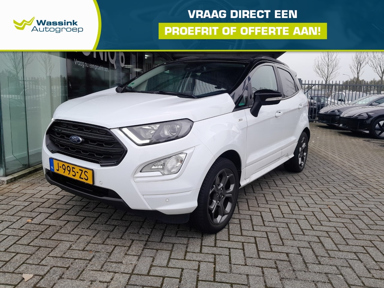 Ford EcoSport - 1.0 EcoBoost 125pk ST-Line | Two Tone | All seasonbanden | Trekhaak - AutoWereld.nl