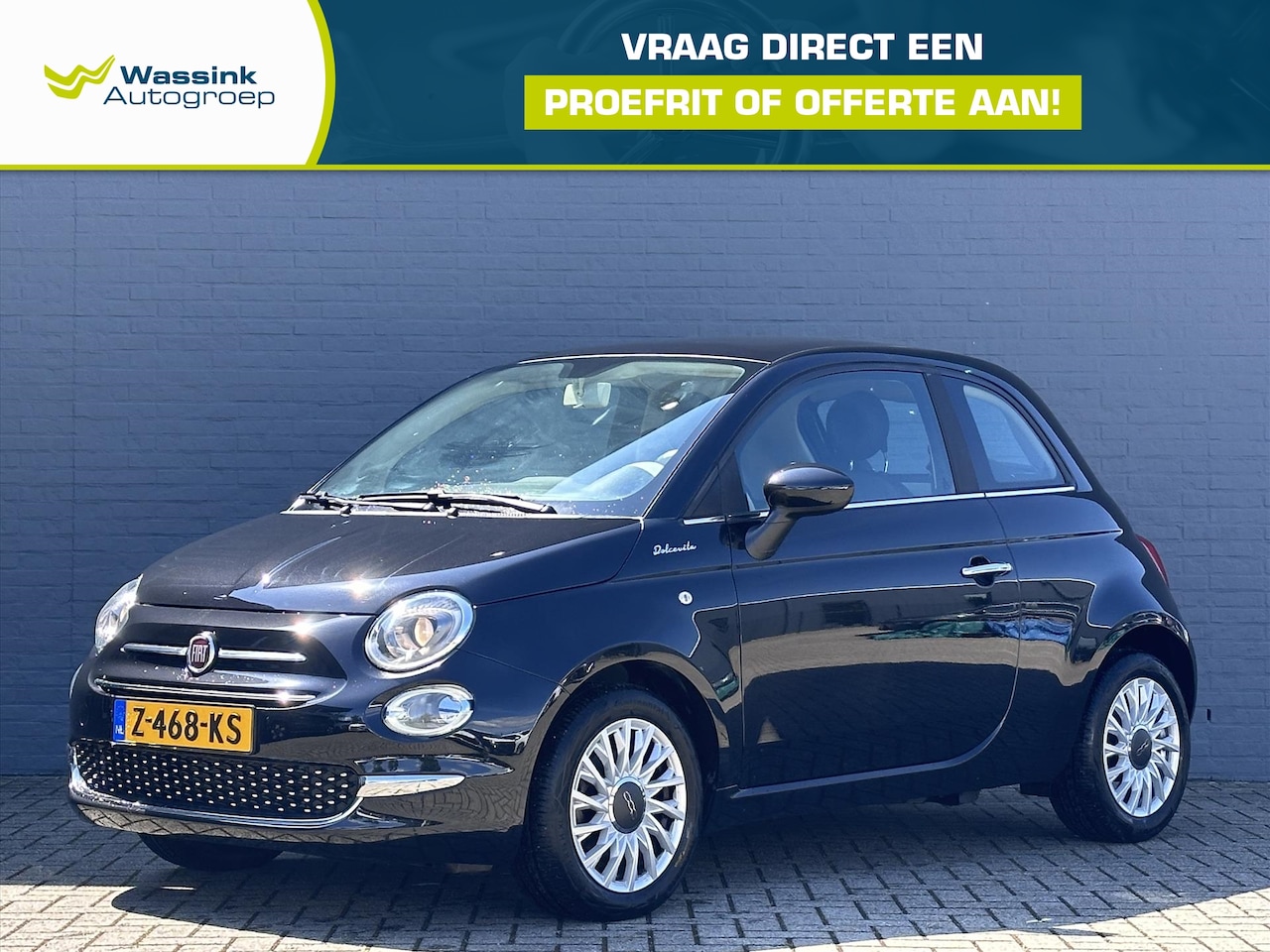 Fiat 500 - 1.0 70pk Hybrid Dolcevita | Panoramadak | Apple Carplay | Climatronic - AutoWereld.nl