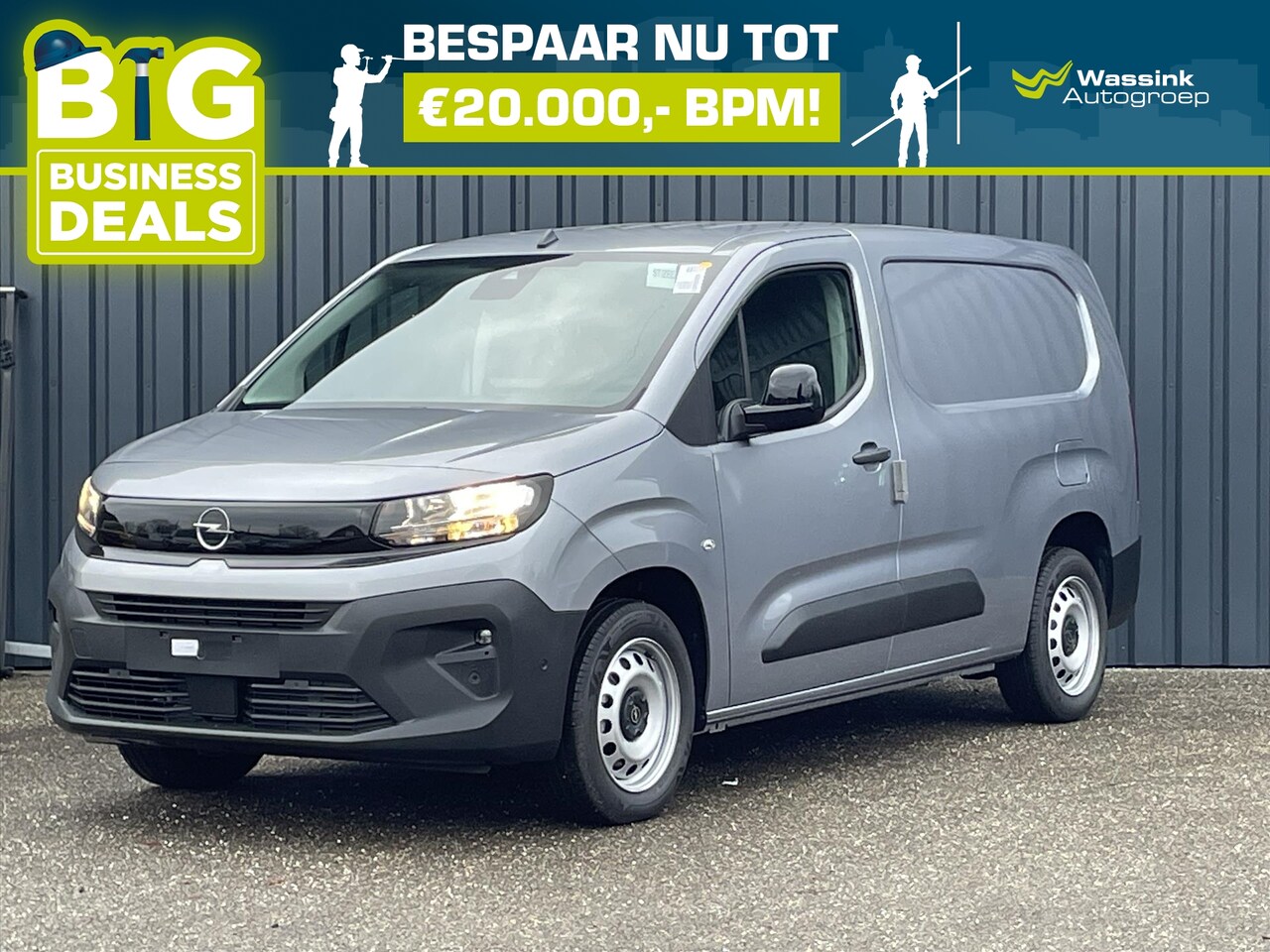 Opel Combo - Cargo GB 1.5 Diesel 130pk S/S L2H1 verhoogd laadvermogen | Pakket Comfort Connect | Trekha - AutoWereld.nl