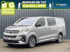 Citroën Jumpy - Dubbel Cabine 2.0 BlueHDi 145pk Automaat L3 Pack Ergonomie met pas.stoel Metallic lak LED