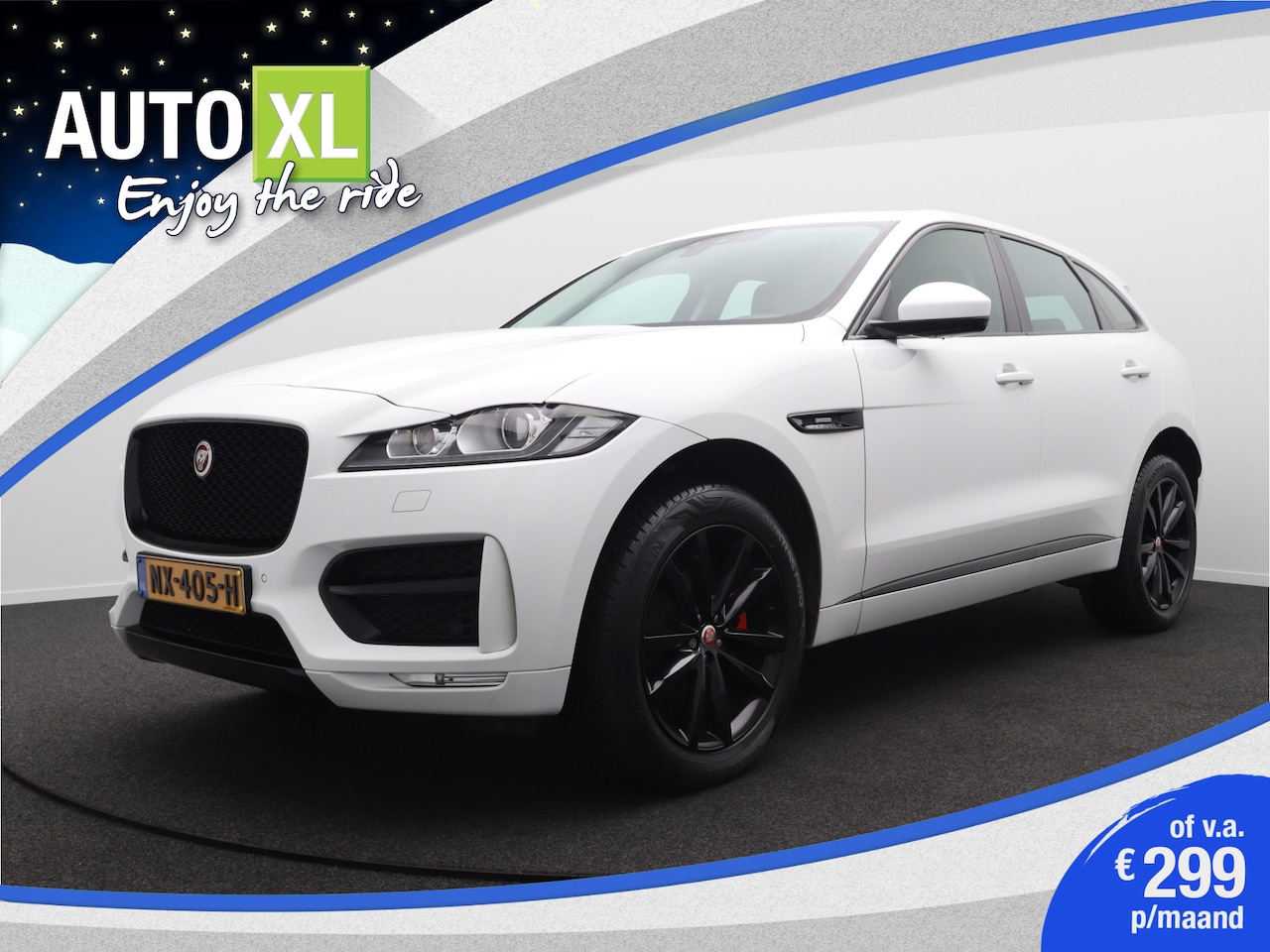 Jaguar F-Pace - 2.0 R-Sport Portfolio AWD 20d Nieuwe-Motor Standkachel Camera Trekhaak - AutoWereld.nl