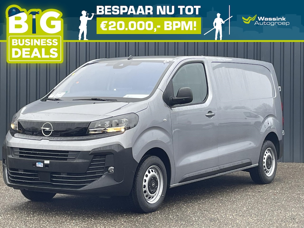 Opel Vivaro - GB 2.0 Diesel 145pk L2 Dynamic NAV pakket Comfort Pakket Moduwork Houten afwerking laadrui - AutoWereld.nl