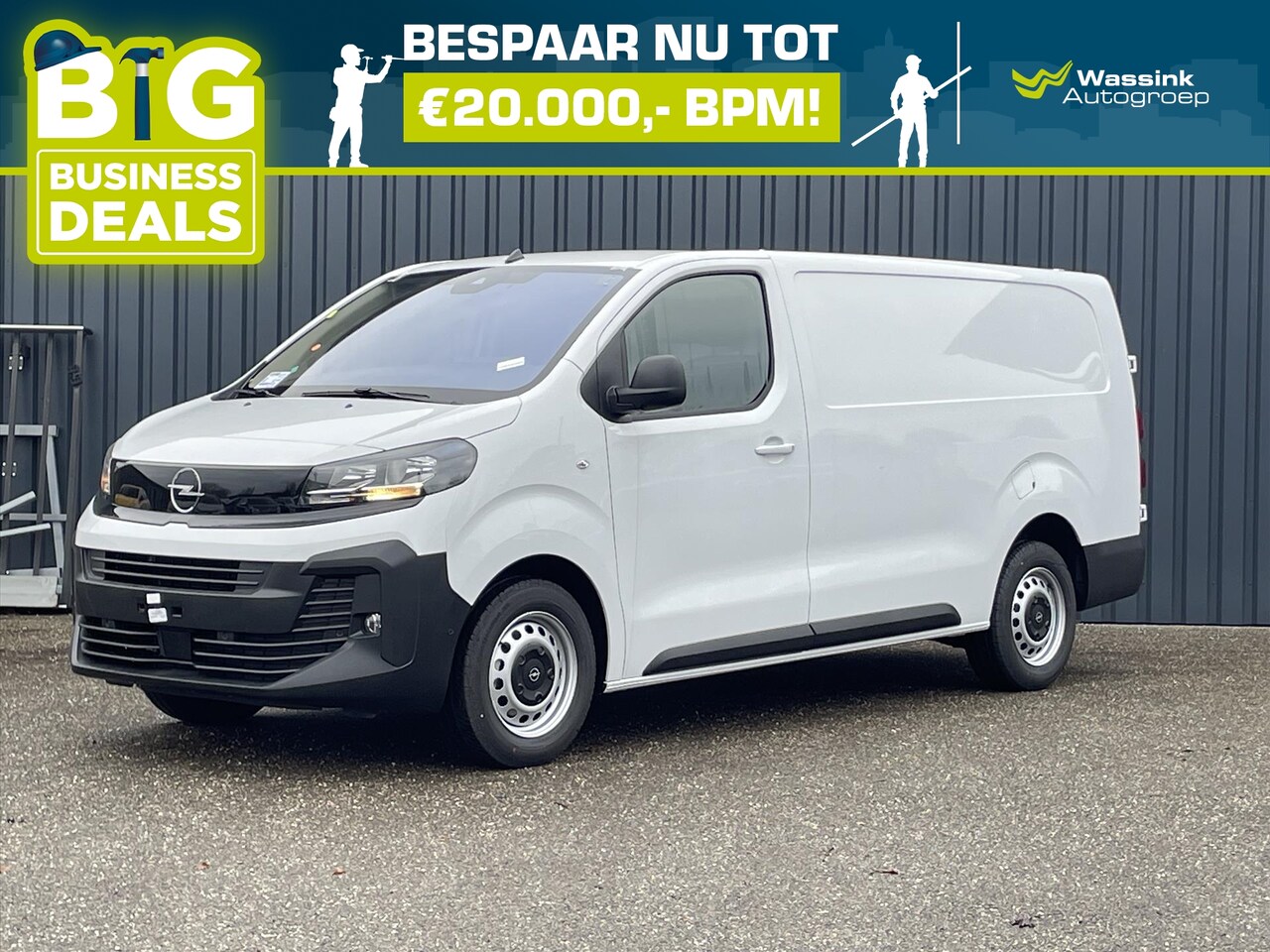 Opel Vivaro - GB 2.0 Diesel 180pk S&amp;S L3 | Automaat | Dynamic NAV Pakket | Comfort Pakket | Afneemba - AutoWereld.nl