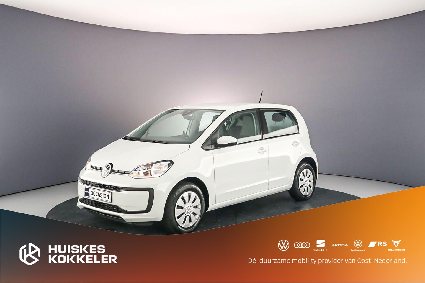 Volkswagen Up! - Move up 1.0 MPI 65pk Airco, Radio, DAB, Bluetooth, LED dagrijverlichting, Elektrische rame - AutoWereld.nl