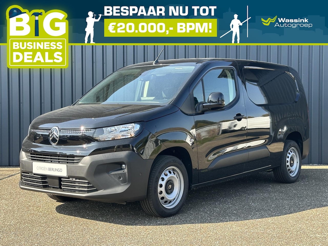 Citroën Berlingo - Van GB 1.5 BlueHDi 130pk EAT8 1000KG L2 | Pakket Comfort I Houtenvloer Antislip I Scheidin - AutoWereld.nl