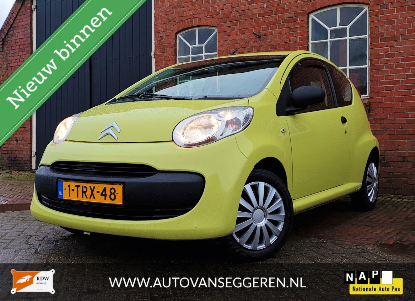 Citroën C1 - 1.0-12V Ambiance APK/ garantie - AutoWereld.nl