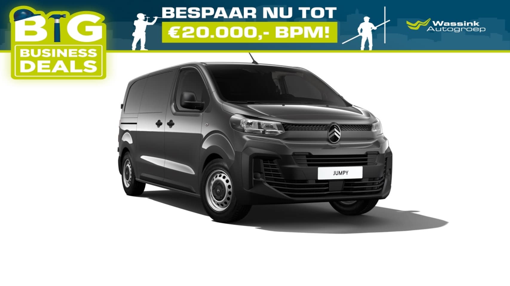 Citroën Jumpy - GB 2.0 BlueHDi 145pk S&S L2 Automaat | Navi | Moduwork | Carplay - AutoWereld.nl