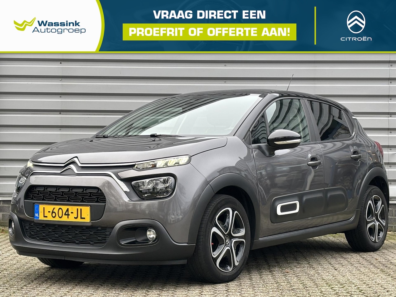 Citroën C3 - 1.2 PureTech Feel I Navigatie I Zwart dak I Parkeersensoren I Navigatie - AutoWereld.nl