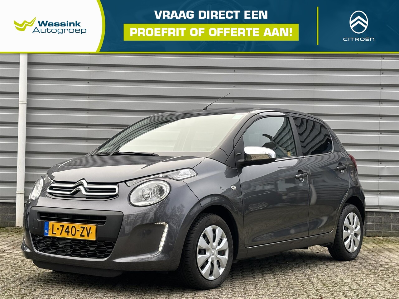 Citroën C1 - 1.0 VTi 72PK 5D Feel | DAB-radio | Carplay | Camera - AutoWereld.nl