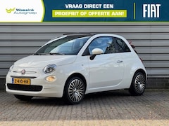 Fiat 500 C - Cabrio 1.0 Hybrid 70pk | Super uitstraling | Carplay | DAB+ | Parkeersensoren | 16'' Licht