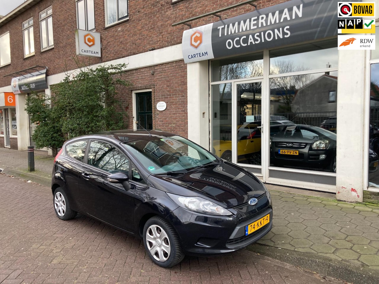 Ford Fiesta - 1.25 Limited |APK Jan'26|Airco|El.ramen|Trekhaak - AutoWereld.nl