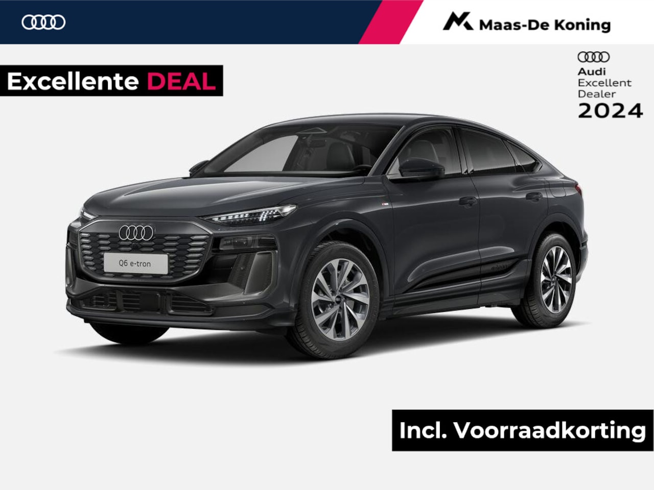 Audi Q6 e-tron - Sportback Advanced edition 252 PK · Tech pro · Sportstoelen leder · Privacy glas - AutoWereld.nl