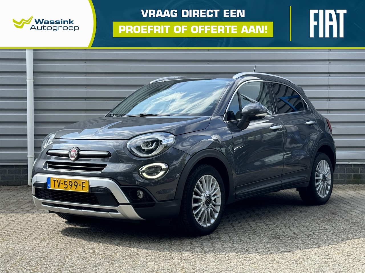 Fiat 500 X - 1.0 GSE 120pk City Cross | Navigatie | Climate Control | Parkeersensoren | LED koplampen | - AutoWereld.nl