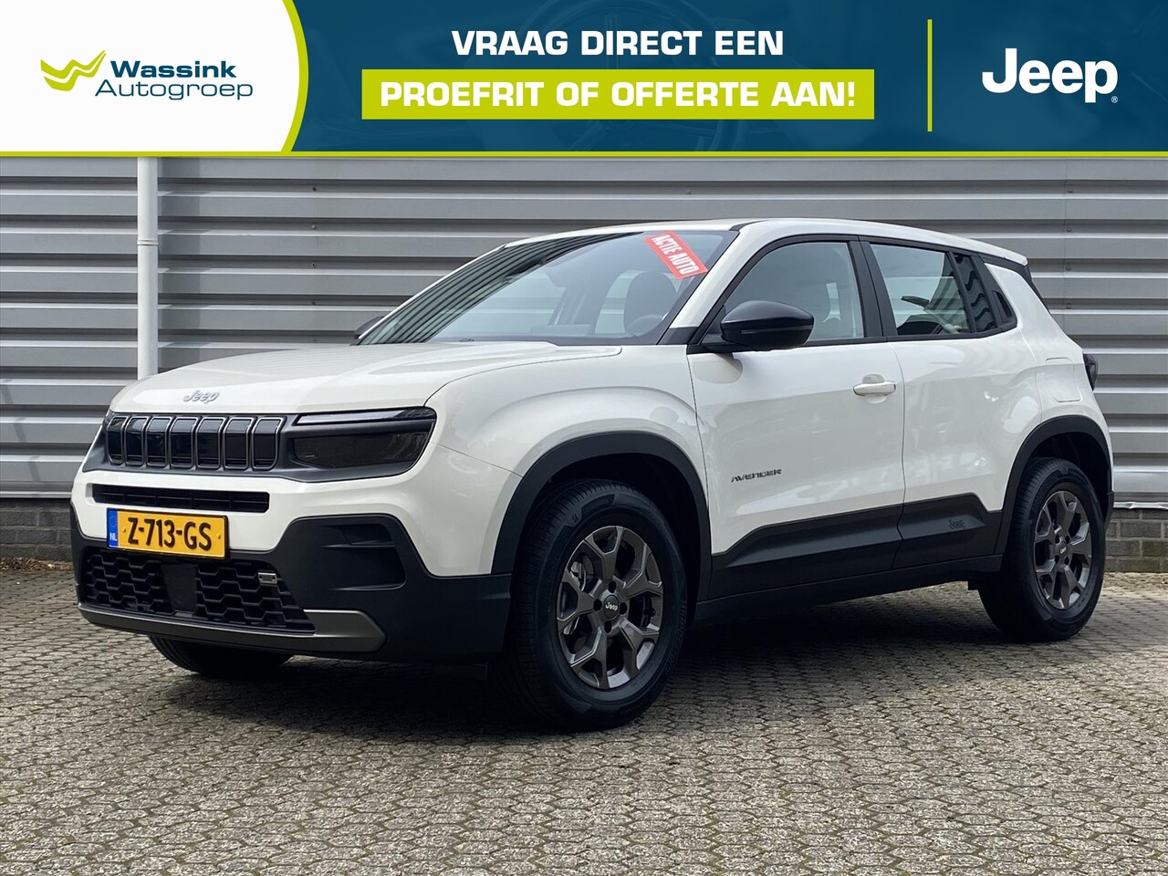 Jeep Avenger - 1.2T 100pk Longitude | Carplay | Navigatie | Climate Control | - AutoWereld.nl