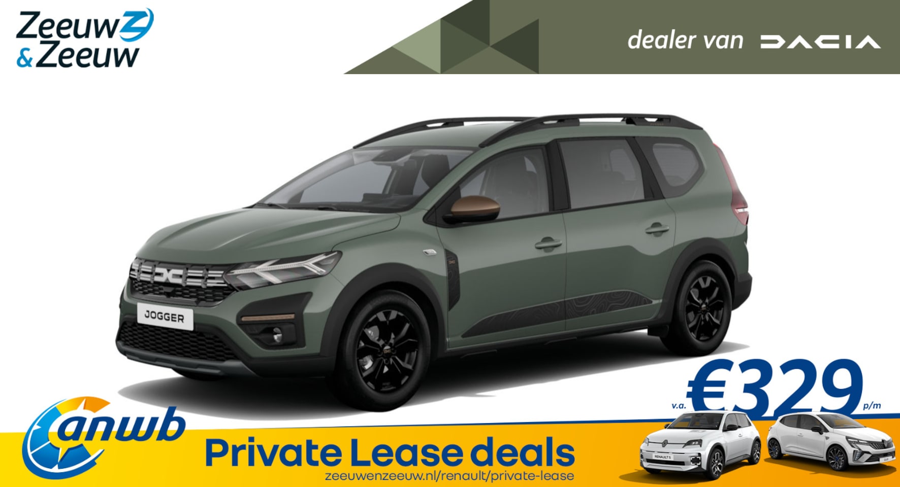 Dacia Jogger - (ANWB Private Lease Actie v.a. € 424,-) TCe 110 Extreme 5p. | Wij maken graag een Private - AutoWereld.nl