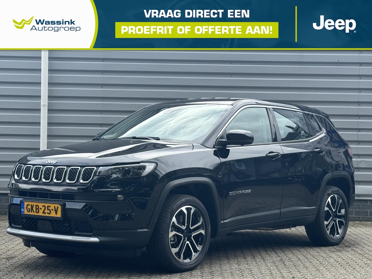 Jeep Compass - 1.3T 4XE 190pk Altitude | Carplay | Winter Pack | Safety Pack - AutoWereld.nl