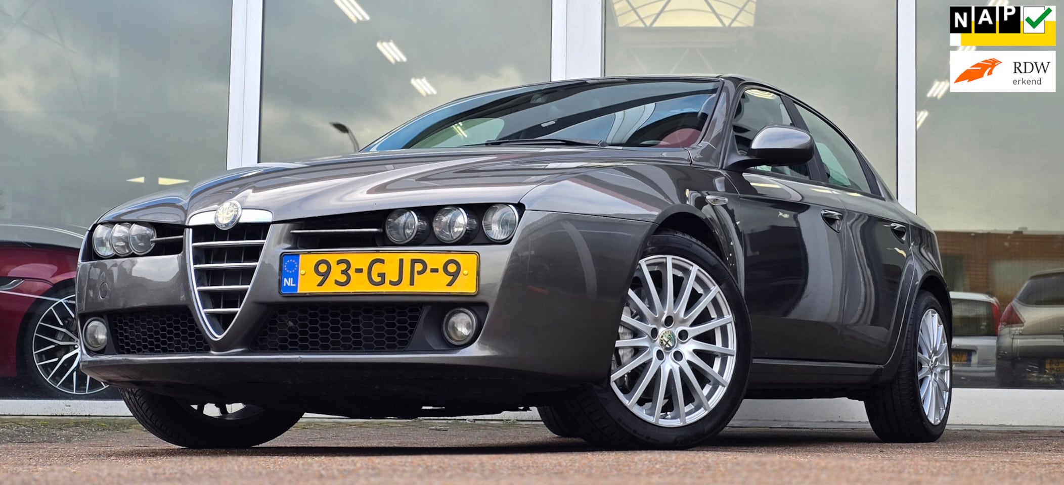 Alfa Romeo 159 - 3.2 JTS Q4 Elegante Leer Clima 260PK! Mooi! - AutoWereld.nl