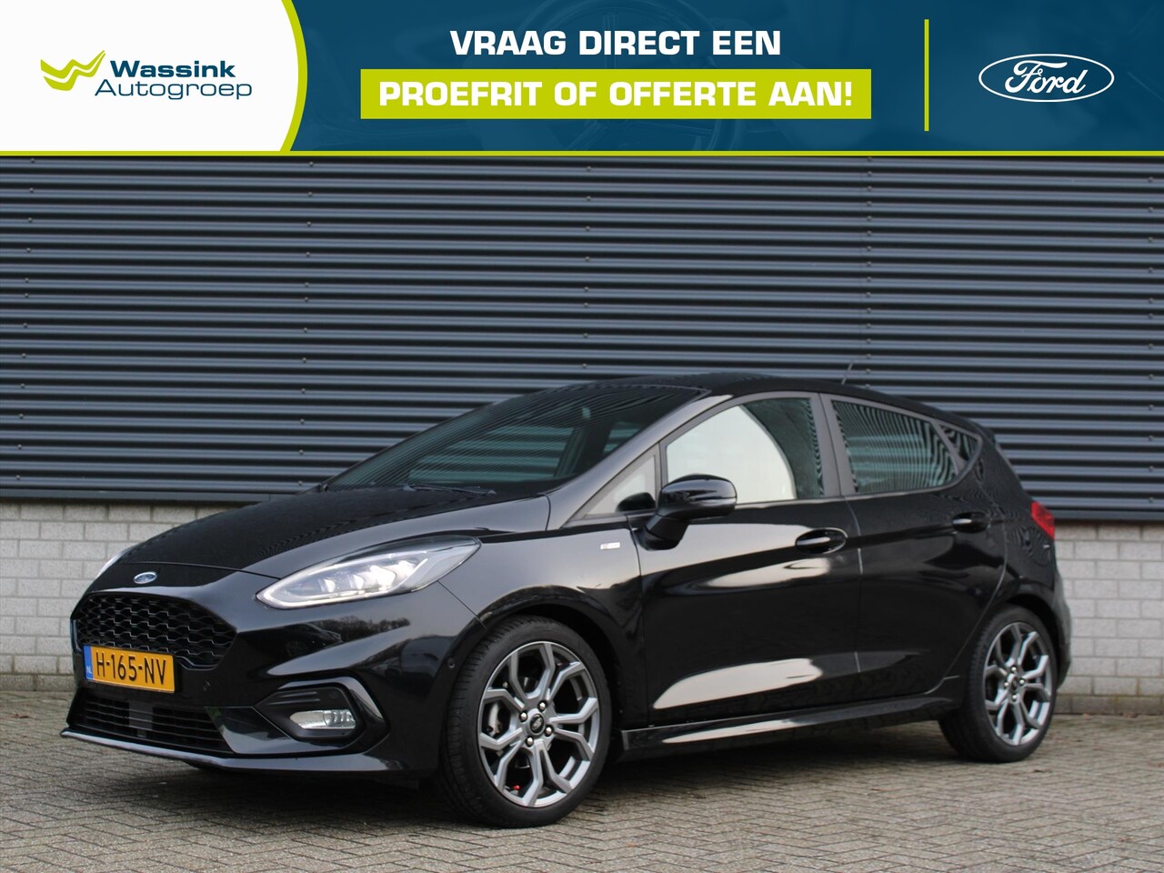 Ford Fiesta - 1.0 EcoBoost 95pk 5dr ST-Line X | Adaptive Cruise Control | Apple Carplay / Android Auto | - AutoWereld.nl