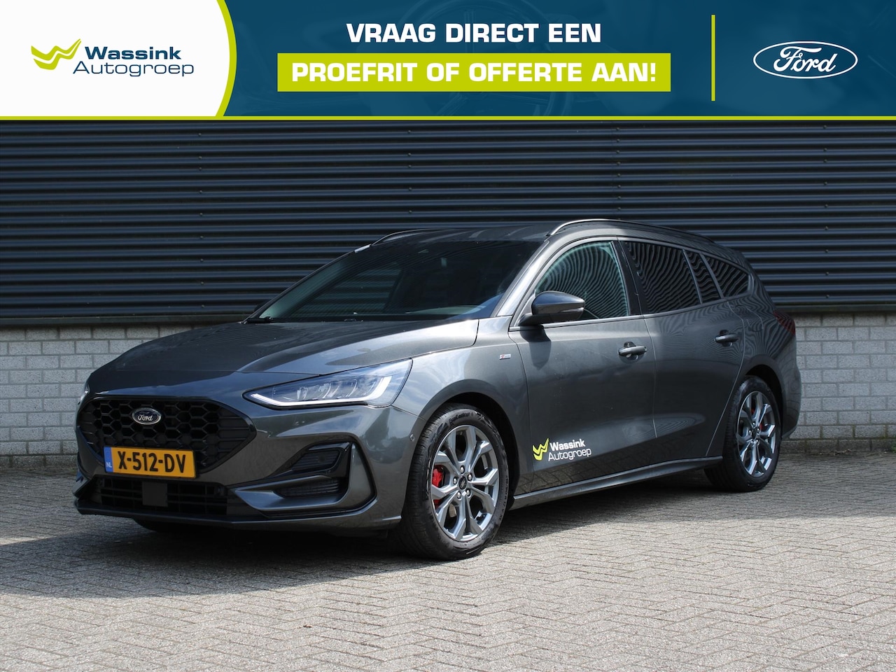 Ford Focus Wagon - 1.0 EcoBoost Hybrid 125pk ST-Line X | Apple Carplay & Android Auto | Cruise Control | Navi - AutoWereld.nl