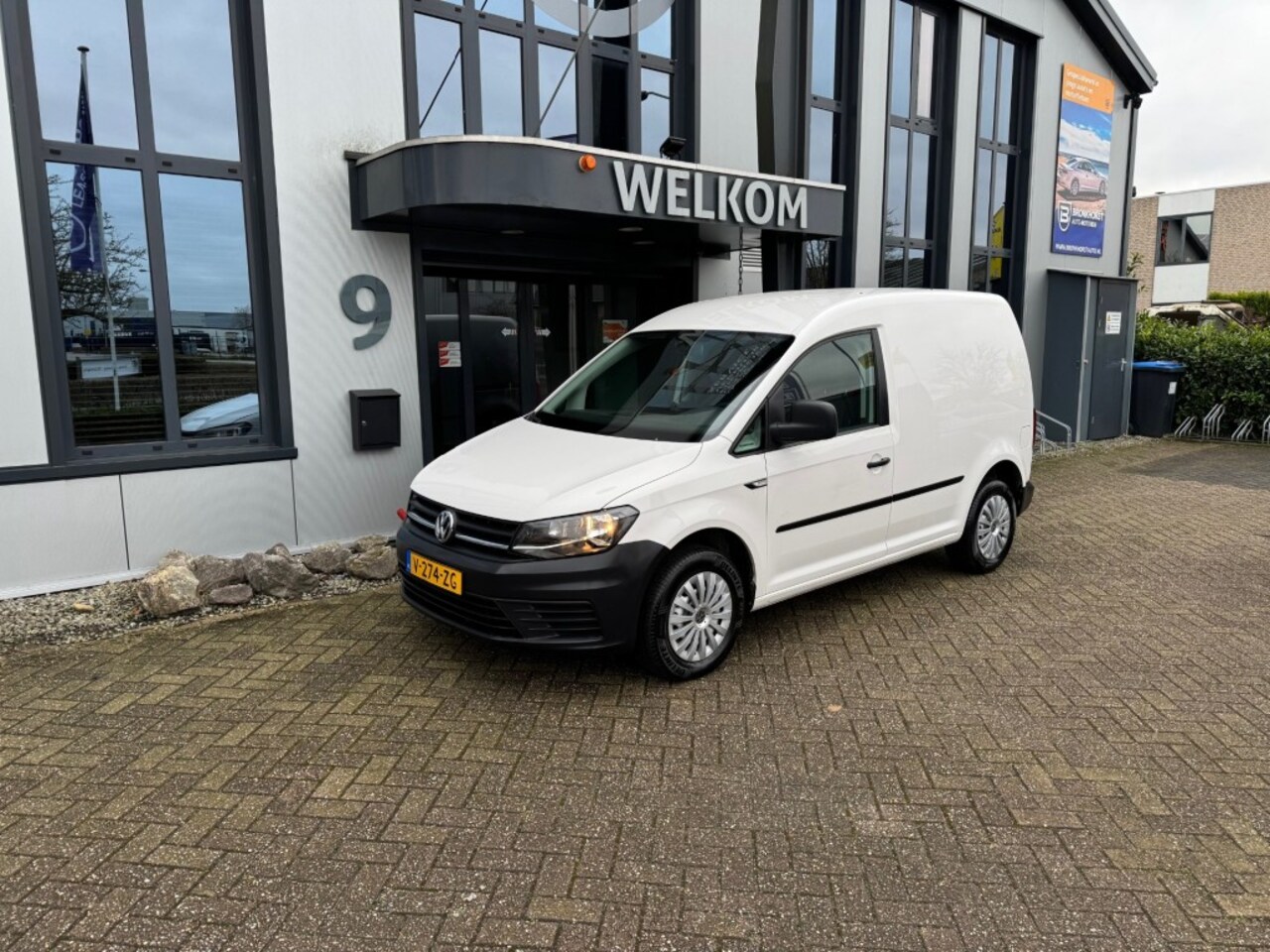 Volkswagen Caddy - 2.0 TDI Airco, Cruisecntrl, Bluetooth, Schuifdeur, TOPSTAAT! - AutoWereld.nl