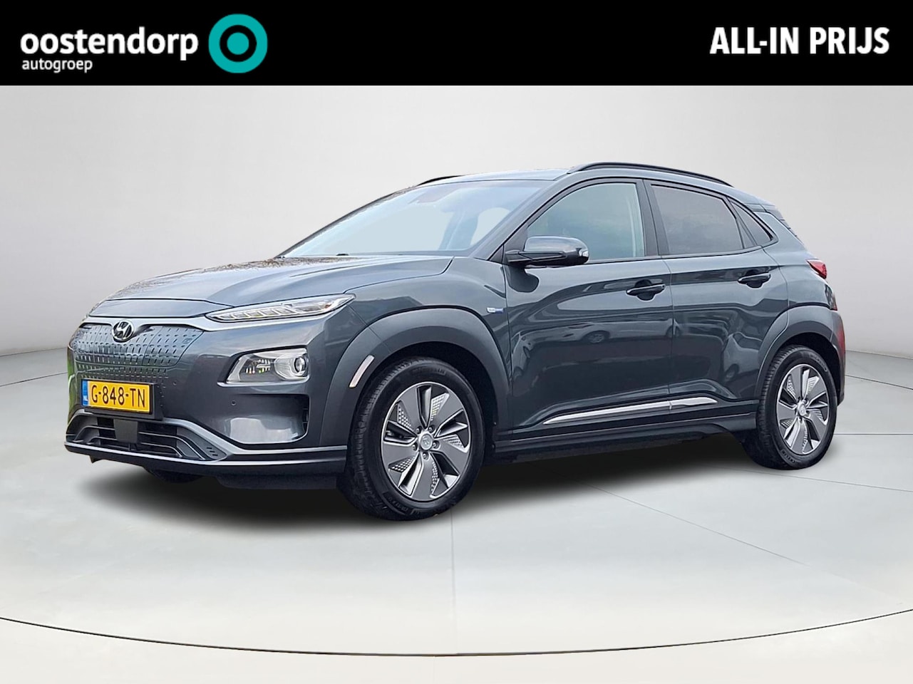 Hyundai Kona Electric - EV Premium 64 kWh | Achteruitrijcamera | Parkeersensoren | Stoelverwarming/verkoeling | He - AutoWereld.nl