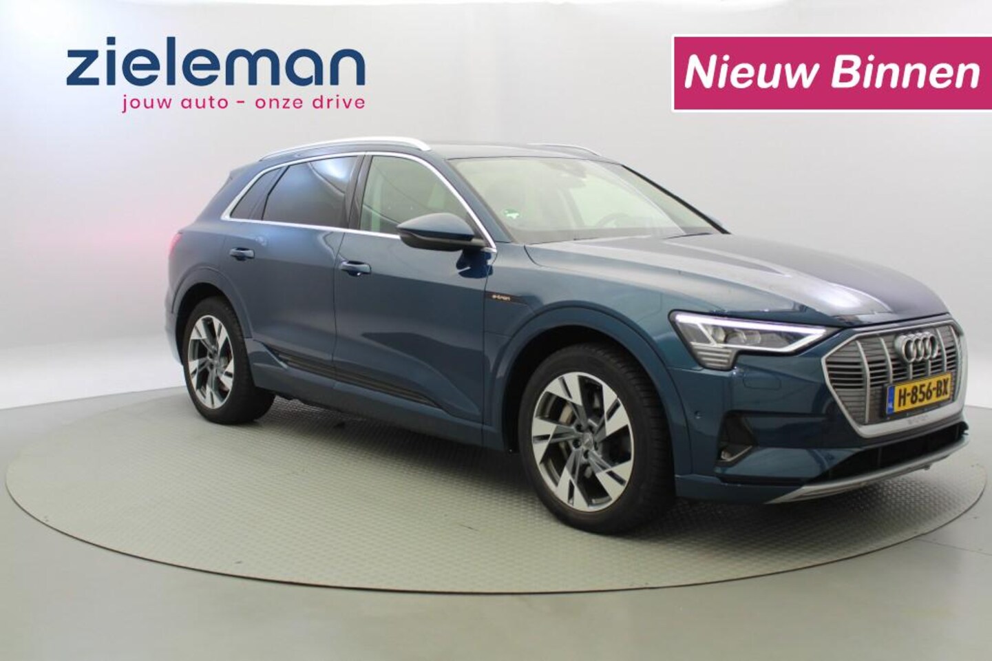 Audi e-tron - e-tron 50 Quattro Launch Plus 71 kWh Panorama, Leer - AutoWereld.nl