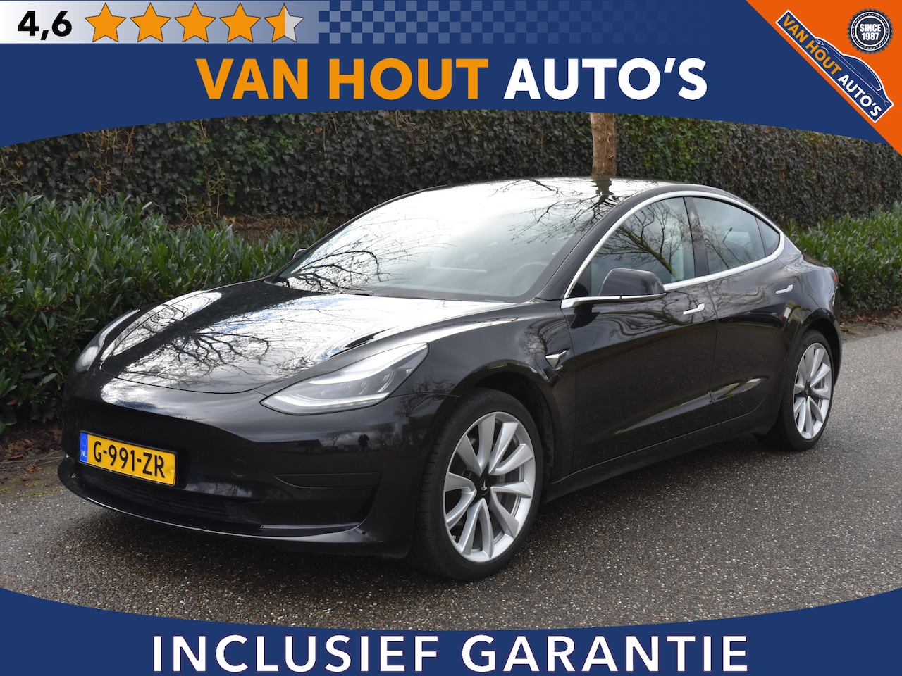 Tesla Model 3 - Standard RWD Plus 60 kWh | AUTO PILOT | 360 CAMERA - AutoWereld.nl