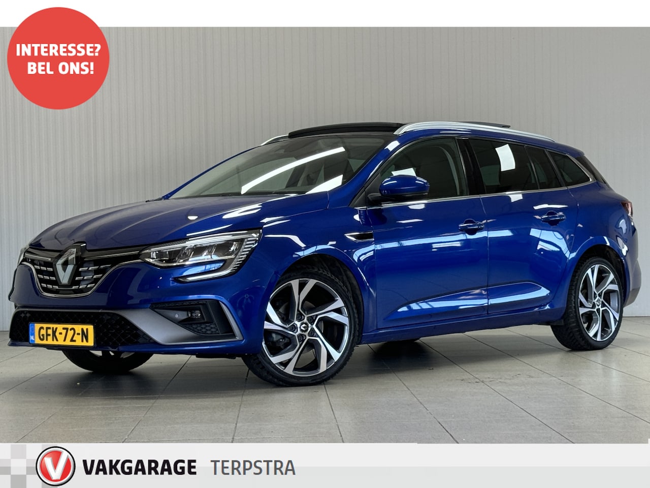 Renault Mégane Estate - 1.3 TCe R.S. Line/ 141pk!/ 18'' LMV/ Camera/ Panorama-Dak/ Apple + Android/ Stoelverw./ LE - AutoWereld.nl