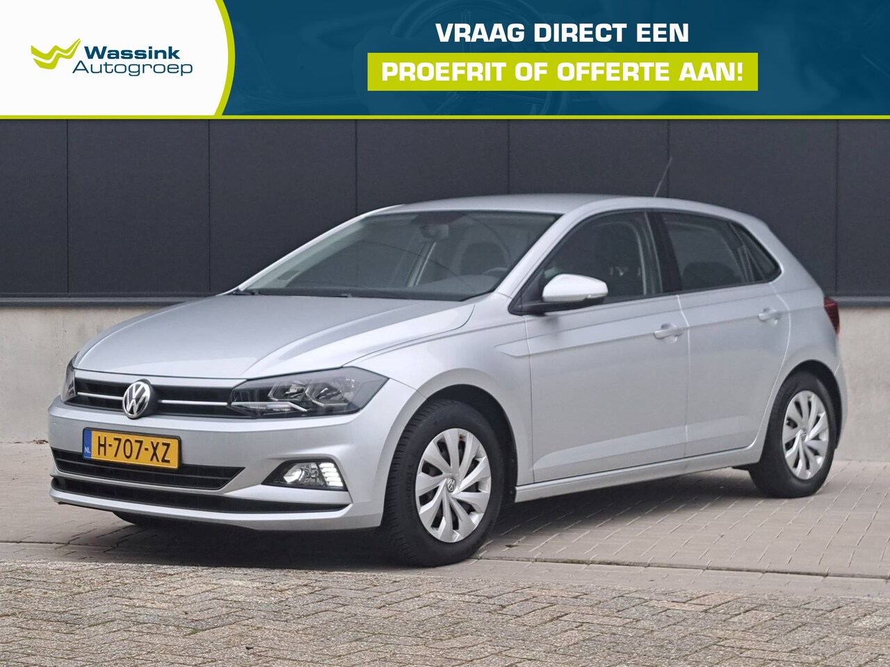 Volkswagen Polo - 1.0 TSI 95pk 7-DSG Comfortline | Automaat | Adaptieve Cruise Control | Navigatie | Airco - AutoWereld.nl