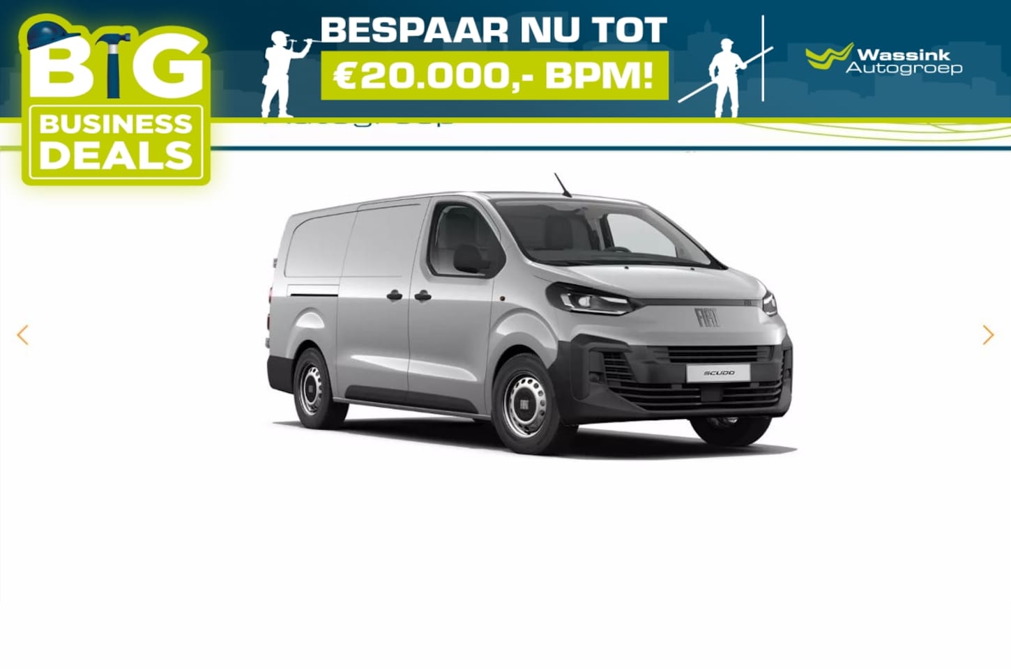 Fiat Scudo - 145pk Lengte 3 I Moduwork Laadruimte I Comfort Pakket I Navigatie Pakket - AutoWereld.nl