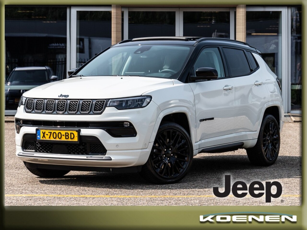 Jeep Compass - 4XE 240 Plug In Hybrid 19 LM, Panoramadak, Navigatie, Automaat, - AutoWereld.nl