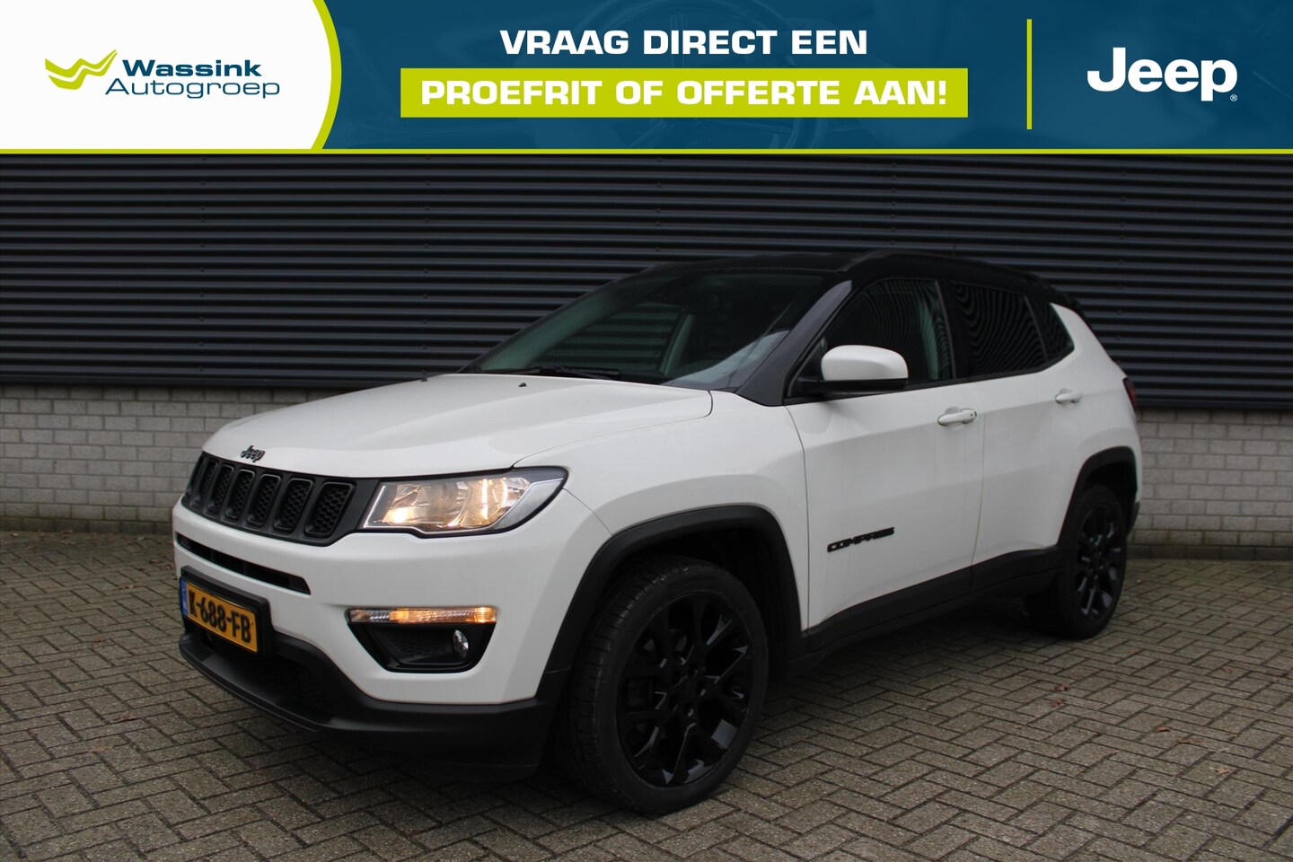 Jeep Compass - 1.3 MultiAir 130pk Night Eagle Liberty Edition I Two Tone I Lichtmetalen velgen 19 inch I - AutoWereld.nl