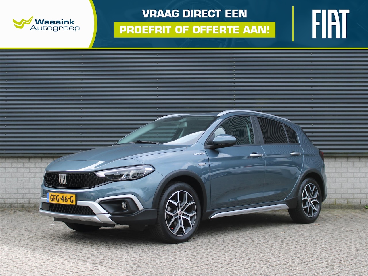 Fiat Tipo Cross - 100 PK | Apple Carplay & Android Auto | Cruise Control | Parkeersensoren + Camera achter | - AutoWereld.nl