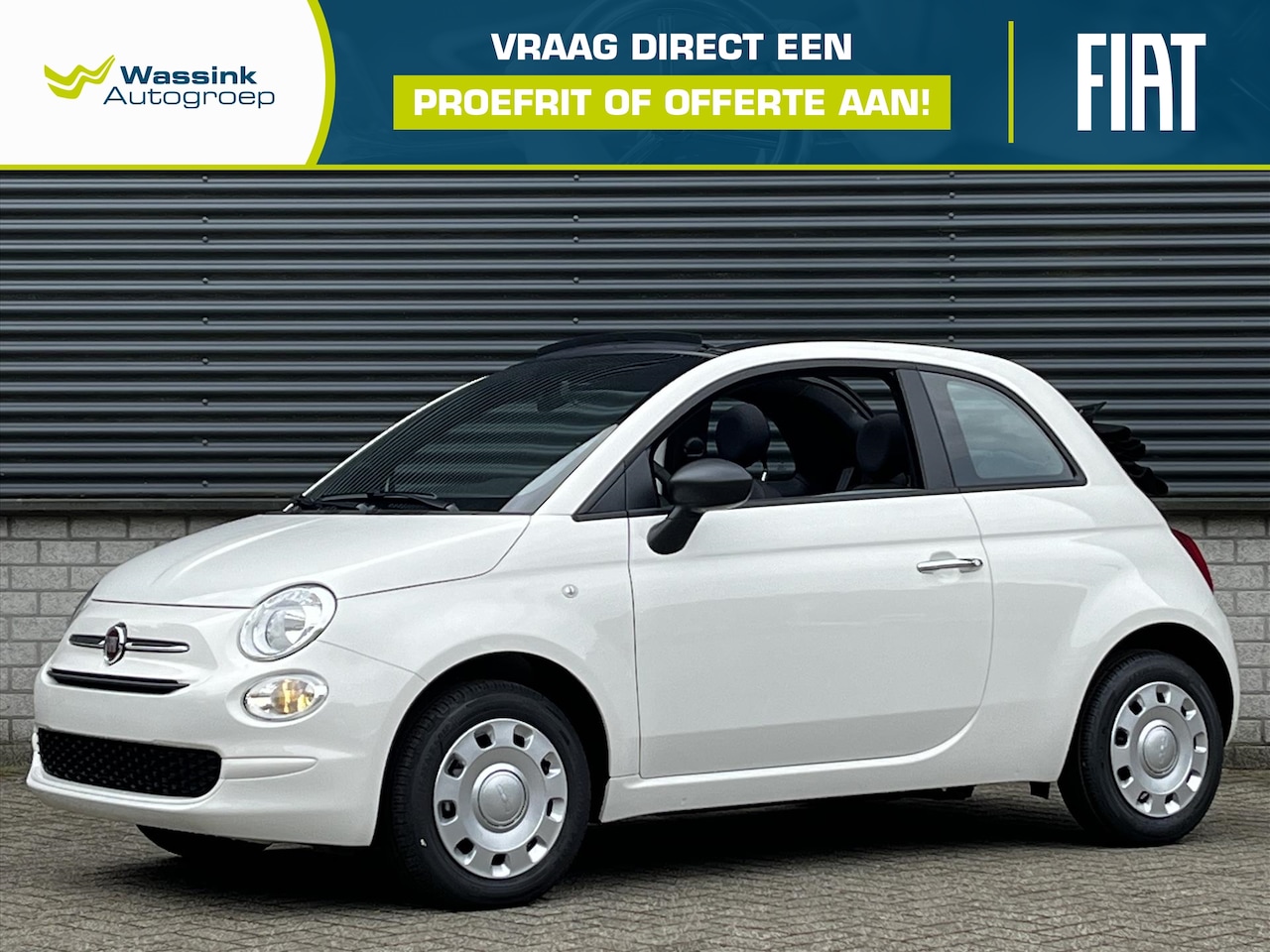 Fiat 500 C - 1.0 Hybrid 70pk Urban | Airco | Bluetooth | NIEUW uit voorraad - AutoWereld.nl