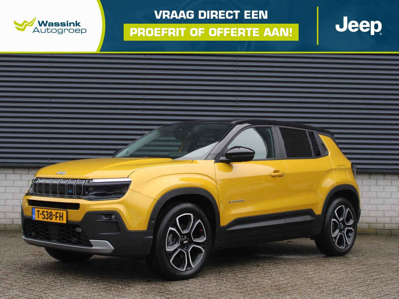 Jeep Avenger - 54 kWh 156pk Aut Summit | Stoelverwarming | Cruise Control | Climate Control | Parkeercame - AutoWereld.nl