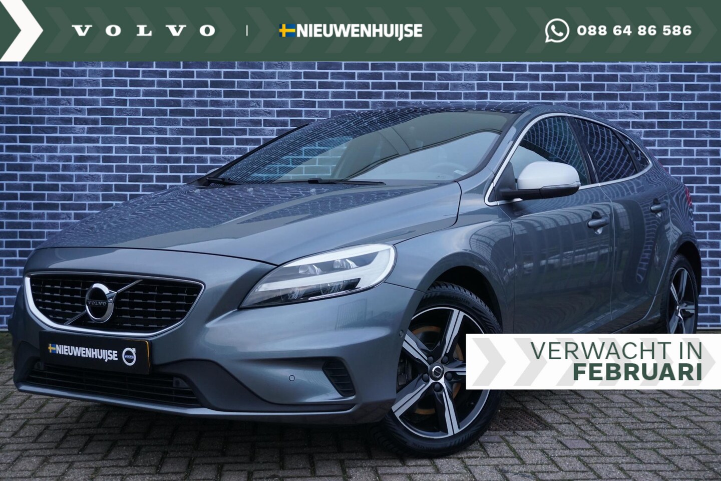 Volvo V40 - 1.5 T3 Polar+ Sport | Panoramadak | Harman/Kardon | Keyless entry | Standkachel | Stoel ve - AutoWereld.nl