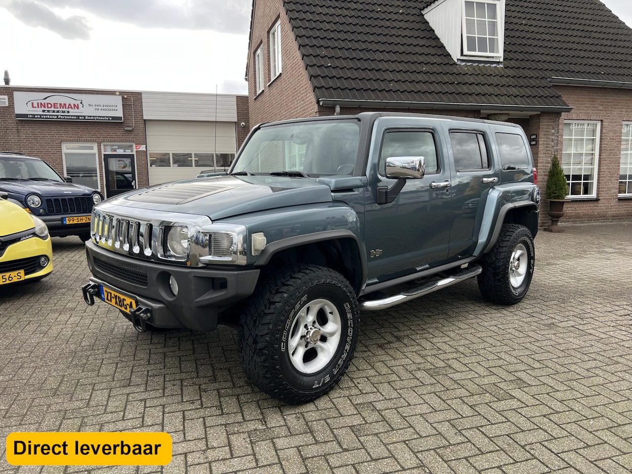 Hummer H3 - 3.7 SUV Aut. 245pk Airconditioning Chrome Sidebars - AutoWereld.nl