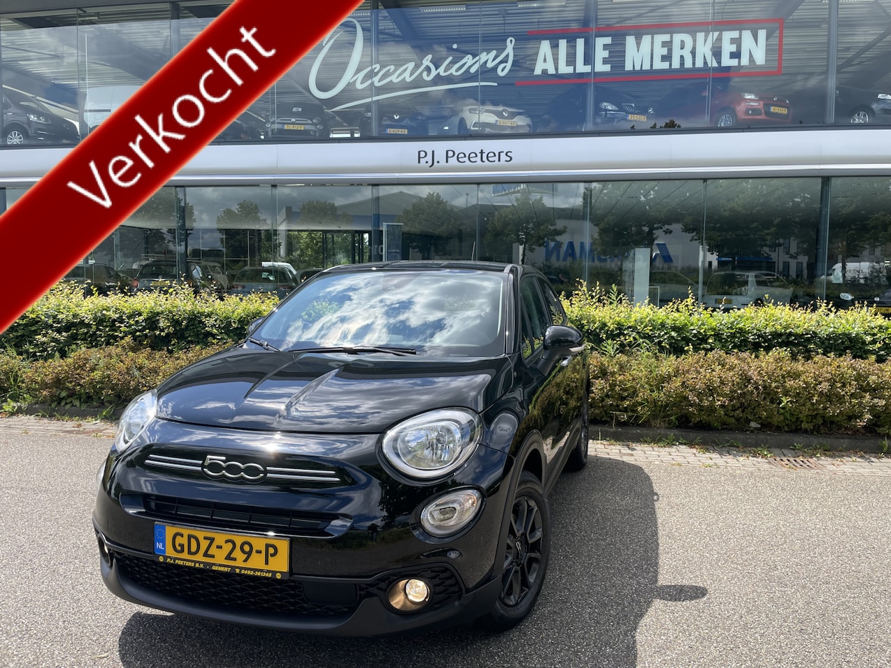 Fiat 500 X - 1.0 FireFly Turbo 120 Cult nieuw model Airco - Cruise control - Navi - U-con. - Radio/USB/ - AutoWereld.nl