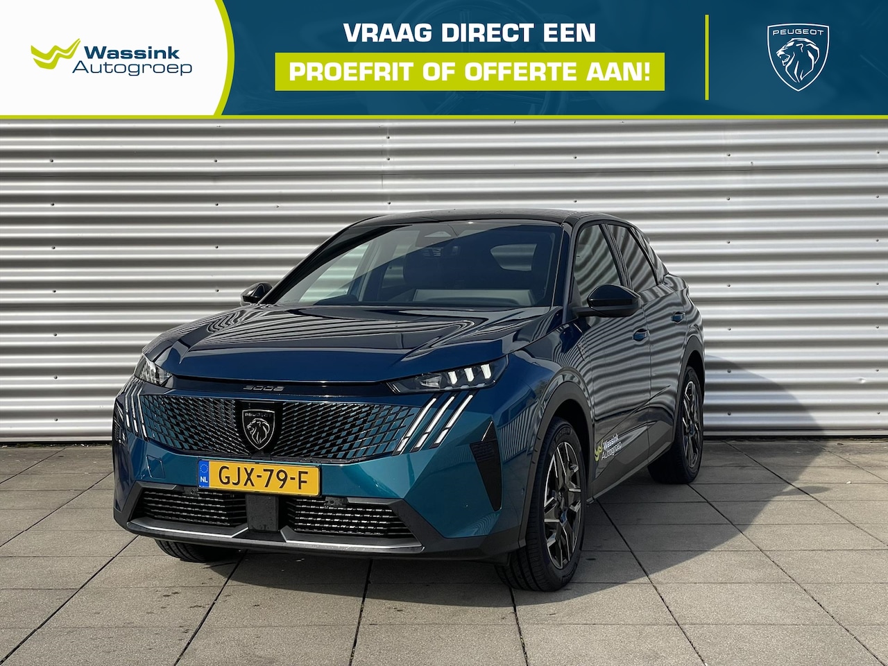 Peugeot 3008 - 1.2 HYBRID 136pk e-DCS6 GT | Navigatie | 360 vision & Drive Assist Plus Pack - AutoWereld.nl