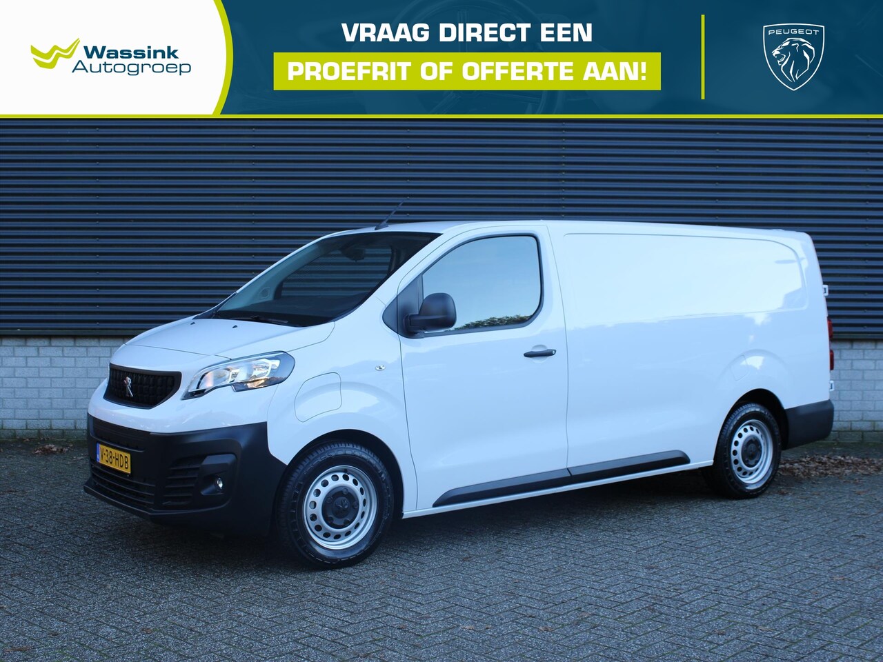 Peugeot e-Expert - EV 75 kWh 136 L3 3-zits | Comfort scheidingswand | Techno Nav Pakket - AutoWereld.nl