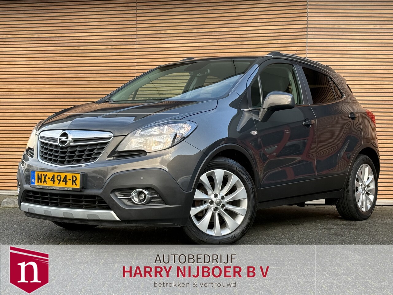 Opel Mokka - 1.4 T Cosmo AGR Comfortstoelen / Trekhaak / Clima / Cruise / Dealer onderhouden!! - AutoWereld.nl