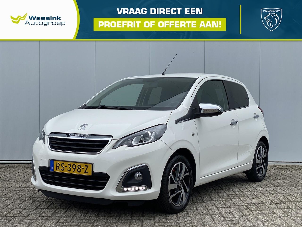 Peugeot 108 - 1.0 68pk 5D Allure I Camera I Navigatie I Touchscreen I Climate Control - AutoWereld.nl