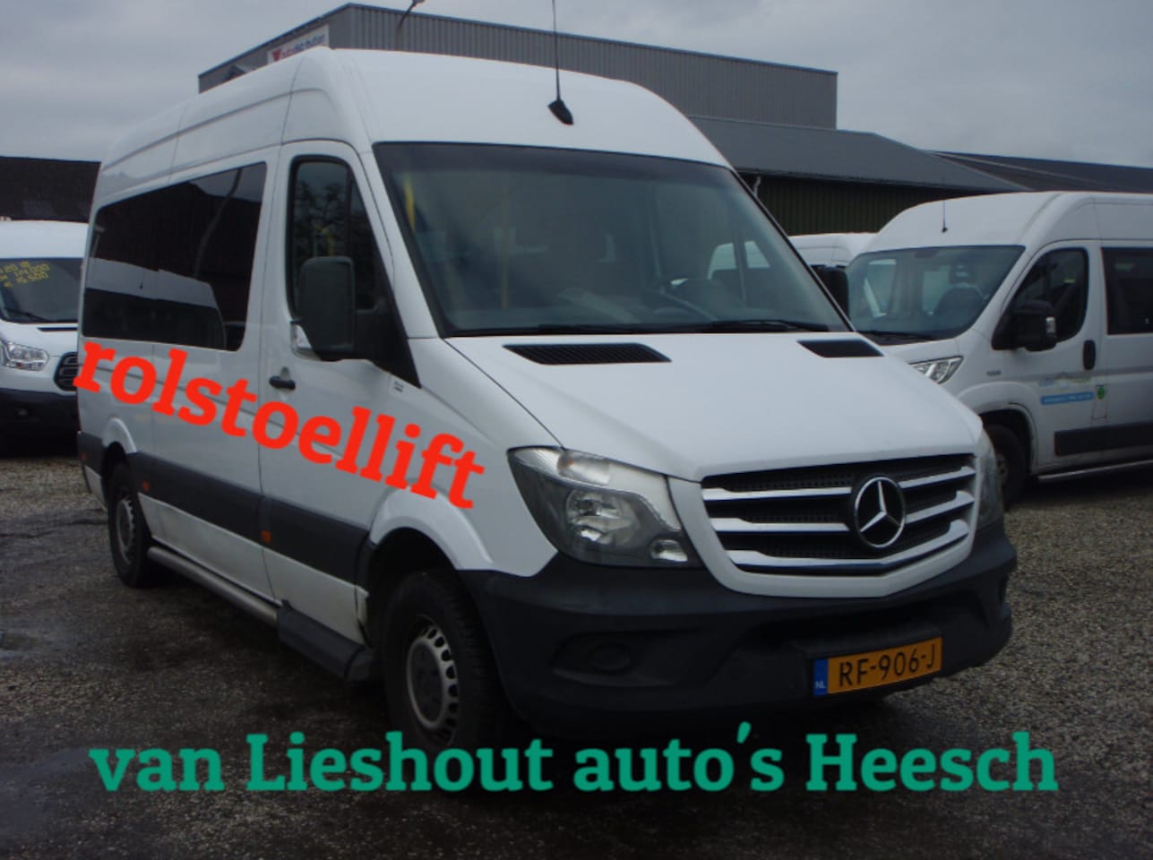 Mercedes-Benz Sprinter - 316 NGT 1.8 366 9 persoons personenbus benzine aardgas bj 17 - AutoWereld.nl